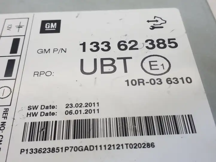 Opel Zafira C (2014 - 2016) 13362385 Прочие блоки управления — фото 3