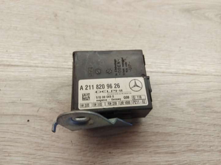 A2118209626 Mercedes-Benz E W211 Signalizacijos valdymo blokas