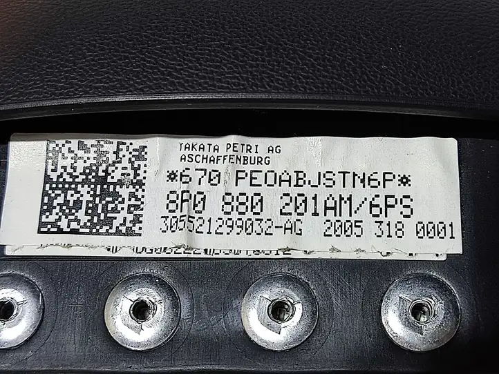 Audi A3/S3 8P (2004 - 2008) 8P0880201AM Подушка безопасности руля — фото 4