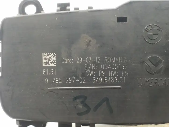 BMW 3 F30 F35 F31 (2012 - 2018) 9265297 Включатель фонарей — фото 3