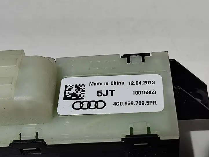 Audi A6 C7 (2011 - 2014) 4G0959769 Включатель (включатели) памяти — фото 4