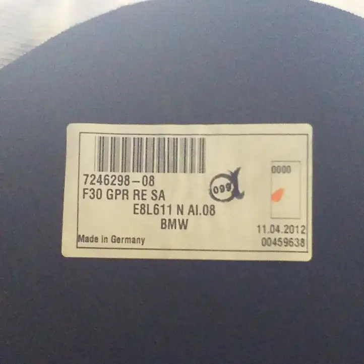BMW 3 F30 F35 F31 (2012 - 2018) 7246298 Боковая обшивка багажника — фото 2