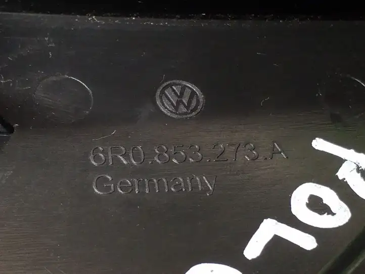 Volkswagen Polo V 6R (2009 - 2015) 6R0853273A Пластиковая отделка зеркала — фото 2