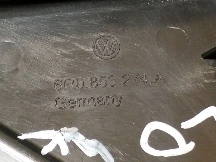 Volkswagen Polo V 6R (2009 - 2015) 6R0853274A Пластиковая отделка зеркала — фото 2