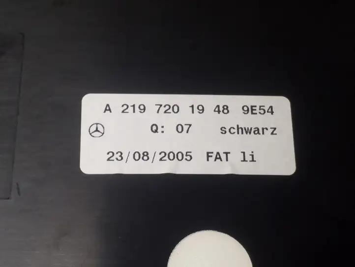 Mercedes-Benz CLS C219 (2003 - 2011) A2197201948 Прочая отделка передней двери — фото 2