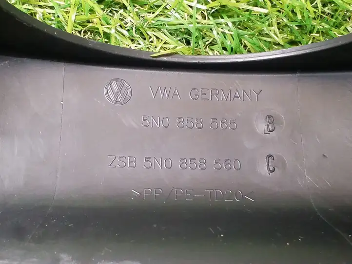 Volkswagen Sharan (2000 - 2003) 5N0858565B Обшивка рулевой колонки — фото 2