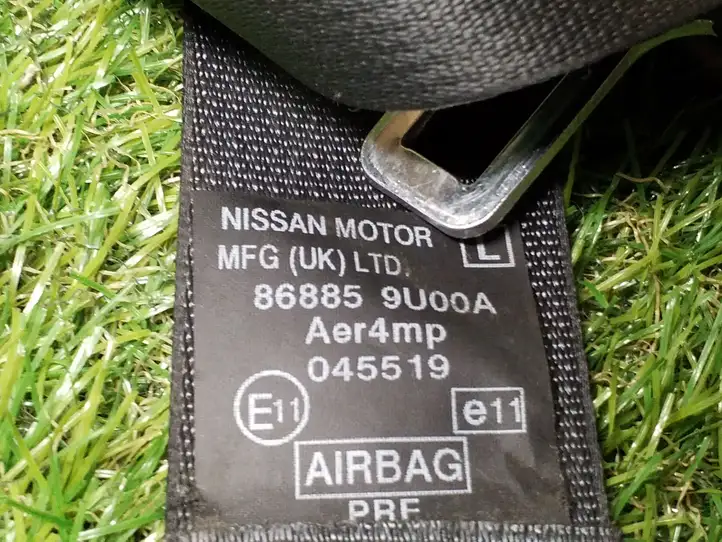 Nissan Note (E11) (2006 - 2014) 868859U00A Передний ремень безопасности — фото 3