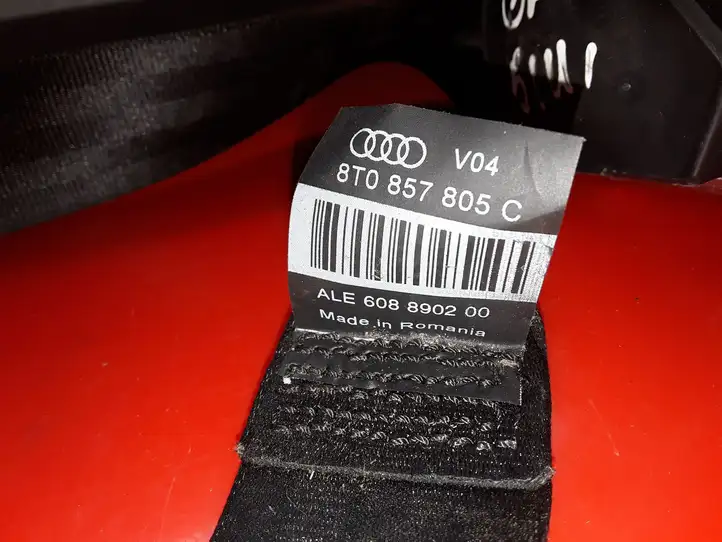 Audi A5 8T 8F (2007 - 2011) 8T0857805C Задний ремень безопасности — фото 4