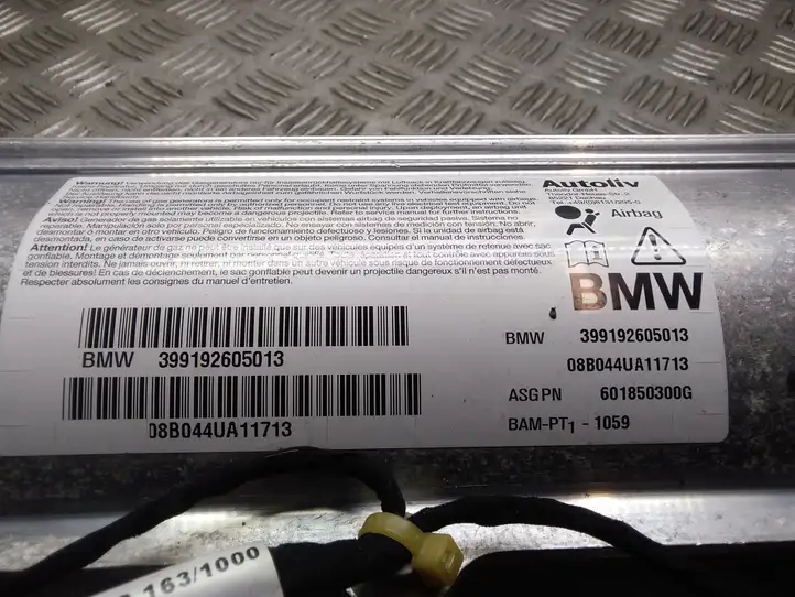 BMW 7 E65 E66 (2001 - 2008) 399192605013 Подушка безопасности пассажира — фото 2