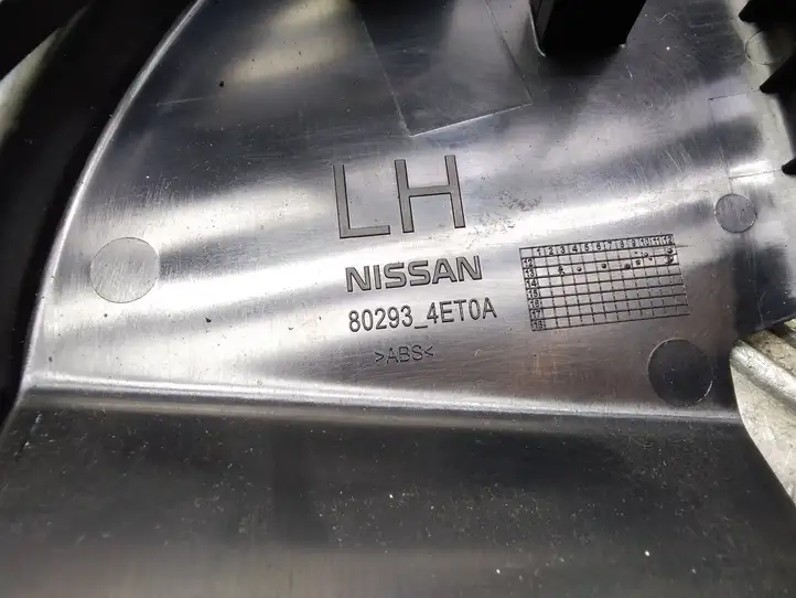 Nissan Qashqai (2013 - 2017) 802934ET0A Пластиковая отделка зеркала — фото 2