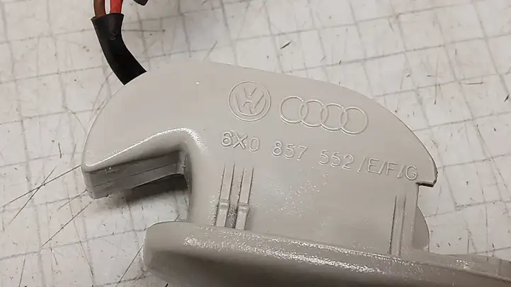 Volkswagen PASSAT B5.5 (2001 - 2005) 6X0857552 Солнцезащитный козырек — фото 3