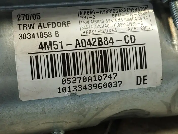 Ford Focus (2005 - 2008) 4M51A042B84CD Подушка безопасности пассажира — фото 2