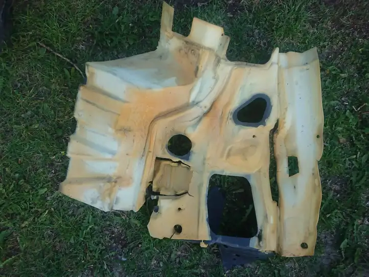 Jaguar XF X250 (2007 - 2015) 8X2301670BG Шумоизоляция моторной перегородки — фото 4
