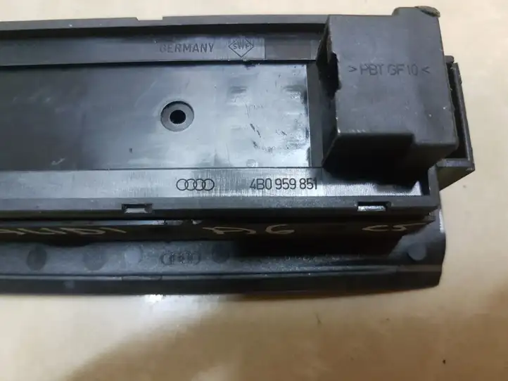 Audi A6 S6 C5 4B (1997 - 2001) 4B0959851 Блок кнопок стеклоподъемников — фото 2