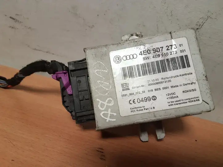 Audi A6 S6 C6 4F (2004 - 2008) 4E0907273 Прочие блоки управления — фото 1