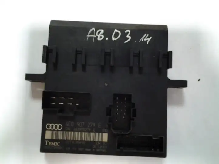 Audi A8 S8 D3 4E (2002 - 2005) 4E0907279E Модуль комфорта — фото 1
