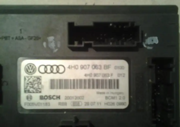 Audi A6 C7 (2011 - 2014) 4H0907063BF Модуль комфорта — фото 3