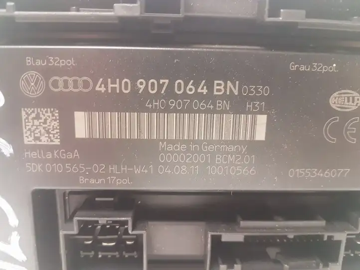 Audi A6 C7 (2011 - 2014) 4H0907064BN Модуль комфорта — фото 2