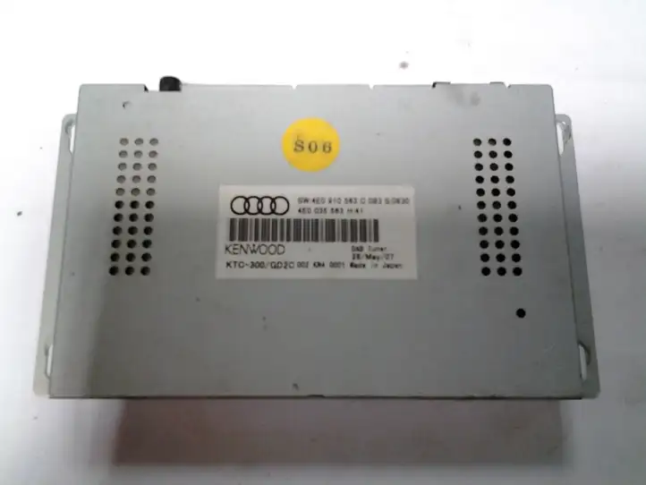 Audi A8 S8 D3 4E (2005 - 2007) 4E0910563C Магнитола / мультимедийная система — фото 1