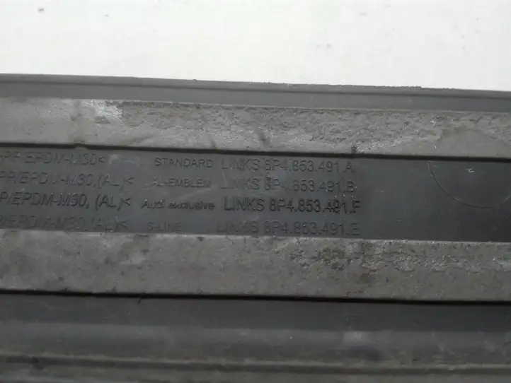 Audi A3/S3 8P (2004 - 2008) 8P4853491A Внутренняя отделка переднего порога — фото 4