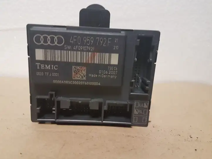 Audi A6 S6 C6 4F (2008 - 2011) 4F0959792F Блок управления дверью — фото 1