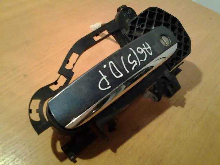 Audi A6 S6 C6 4F (2004 - 2008) 4E0837886 Наружная ручка двери — фото 1