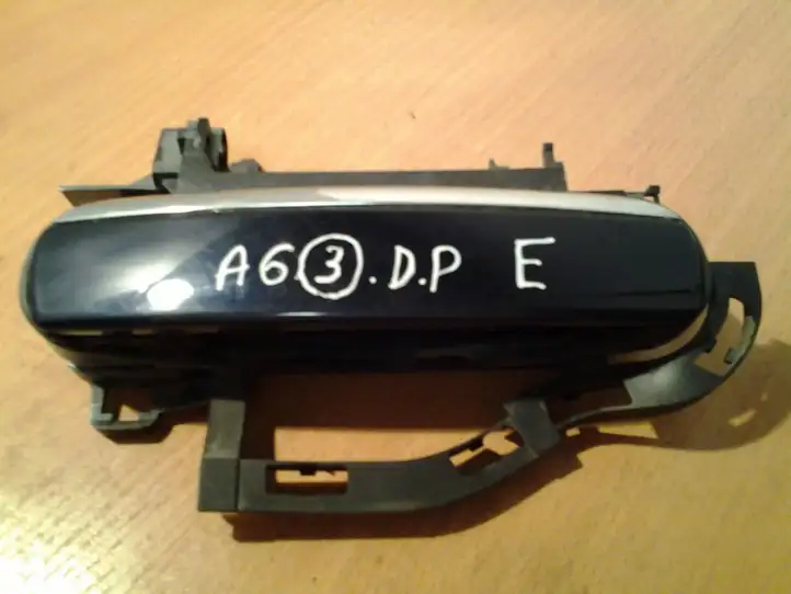 Audi A6 S6 C6 4F (2004 - 2008) 4E0837886 Наружная ручка двери — фото 1
