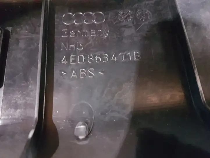 Audi A8 S8 D3 4E (2005 - 2007) 4E0863471B Отделка порога багажника — фото 2
