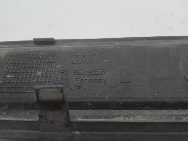 Audi A8 S8 D3 4E (2005 - 2007) 4E0853985B Внутренняя отделка переднего порога — фото 4