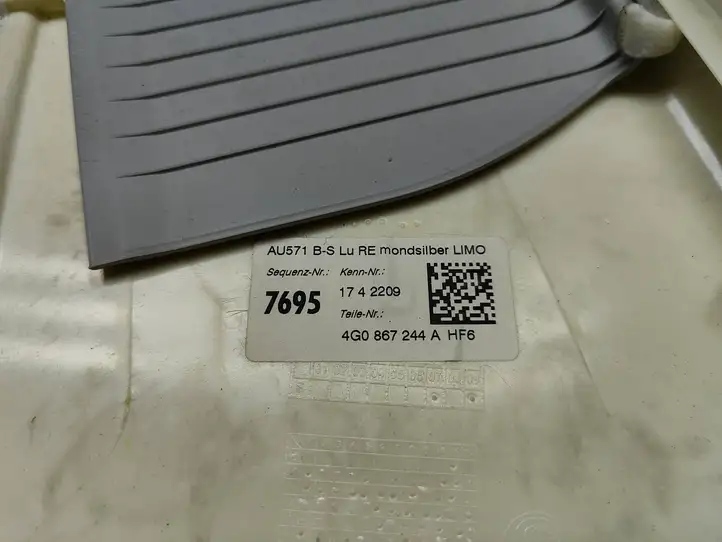 Audi A6 C7 (2014 - 2018) 4G0867244A Верхняя обшивка стойки B — фото 3