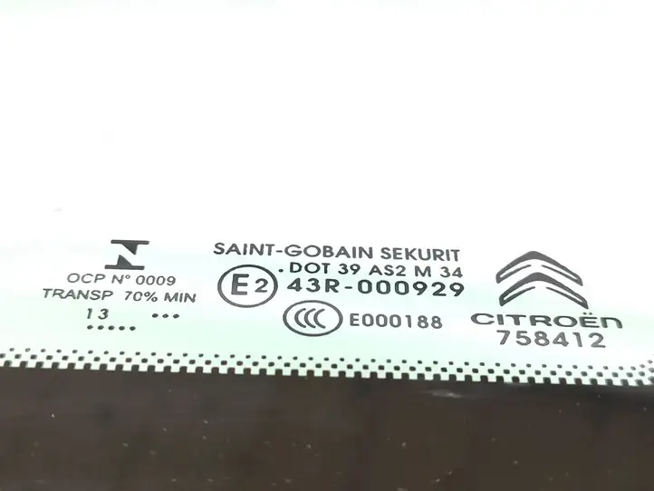 Citroen C4 I Picasso (2006 - 2013) 43R000929 Треугольное стекло кузова — фото 3