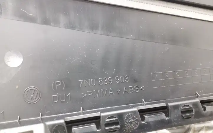 Volkswagen Sharan (2010 - 2015) 7N0839903 Накладка стекла двери — фото 3