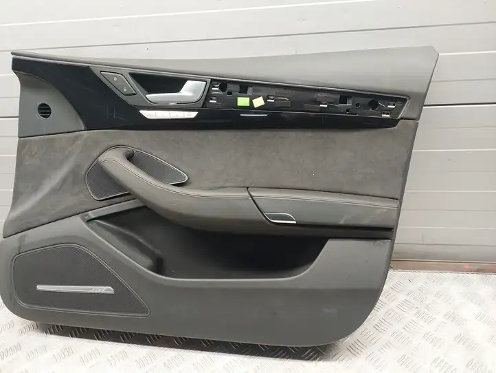 Audi A8 S8 D4 4H (2013 - 2017) 4H1868018 Обшивка передней двери — фото 6