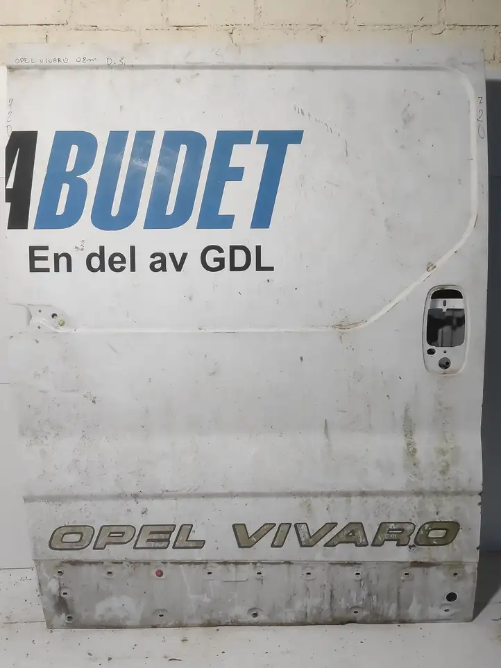 Opel Vivaro (2006 - 2014) Боковая раздвижная дверь — фото 1