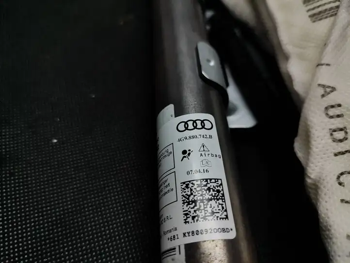 Audi A6 C7 (2014 - 2018) 4G9880742B Боковая подушка безопасности шторка — фото 3