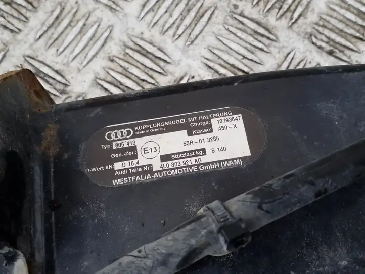 Audi Q7 4L (2009 - 2015) 4L0803921AG Комплект буксировочного крюка — фото 3