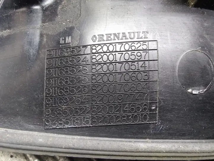 Renault Trafic II (X83) (2002 - 2014) 91168527 Наружная ручка раздвижной двери — фото 2