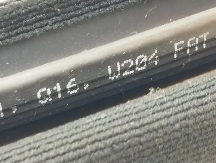 Mercedes-Benz C W204 (2007 - 2014) Уплотнитель передней двери (кузов) — фото 2