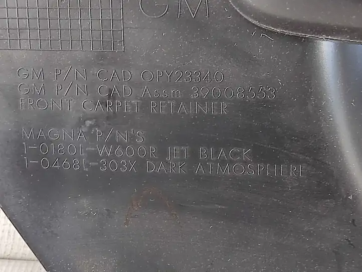 Chevrolet Cruze II (2016 - ) 39008553 Внутренняя отделка переднего порога — фото 4