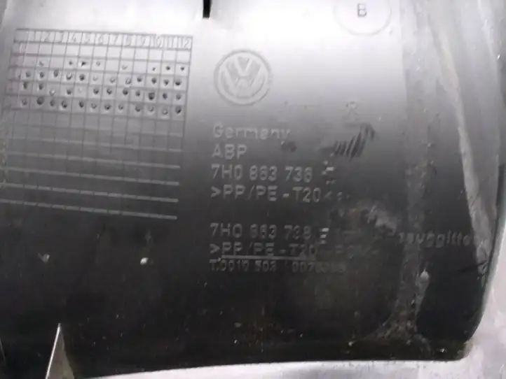 Volkswagen Transporter - Caravelle T5 (2003 - 2009) 7H0863736 Внутренняя отделка переднего порога — фото 2