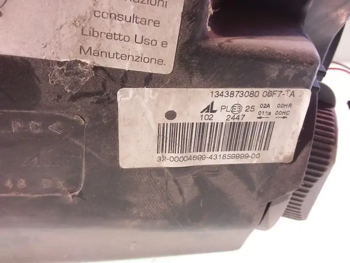 Fiat Ducato (2007 - 2014) 1343873080 Передняя фара — фото 2
