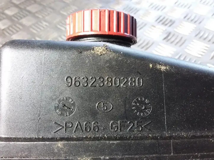 Peugeot 406 (1999 - 2006) 9632380280 Бачок ГУР — фото 3