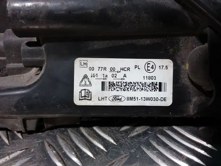 Ford Focus (2008 - 2011) 8M5113W030DE Передняя фара — фото 2