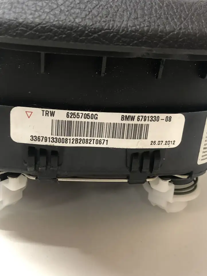 BMW 3 F30 F35 F31 (2012 - 2018) 62557050G Подушка безопасности руля — фото 6