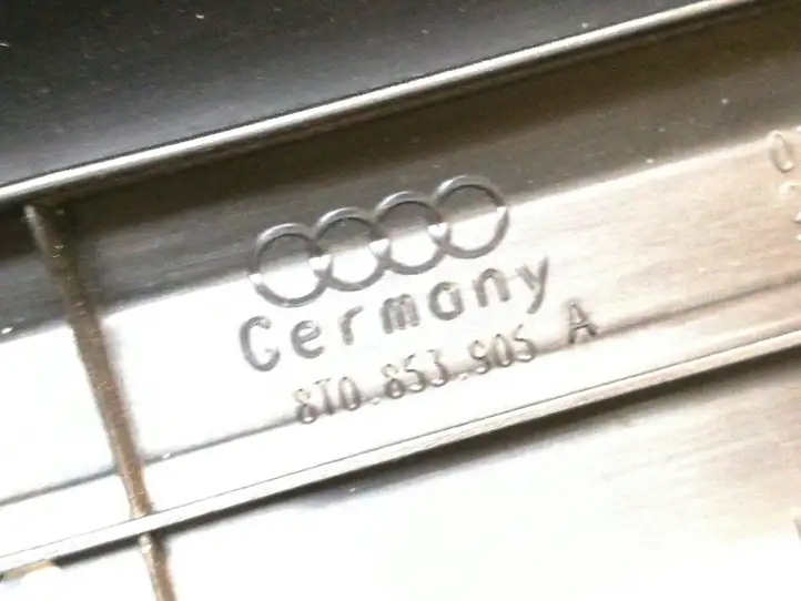 Audi A5 8T 8F (2007 - 2011) 8T0853905A Внутренняя отделка переднего порога — фото 6
