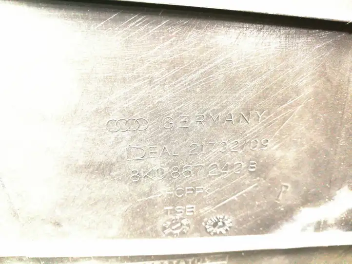 Audi A4 S4 B8 8K (2007 - 2011) 8K0867240B Нижняя обшивка стойки B — фото 3
