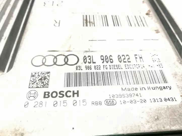 Audi A6 S6 C6 4F (2008 - 2011) 03L906022 Блок управления двигателем (ЭБУ) — фото 3