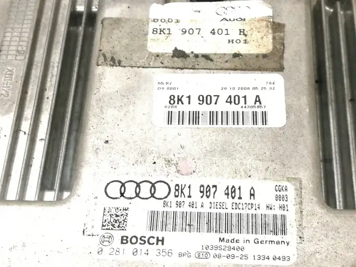 Audi A5 8T 8F (2007 - 2011) 8K1907401A Блок управления двигателем (ЭБУ) — фото 4