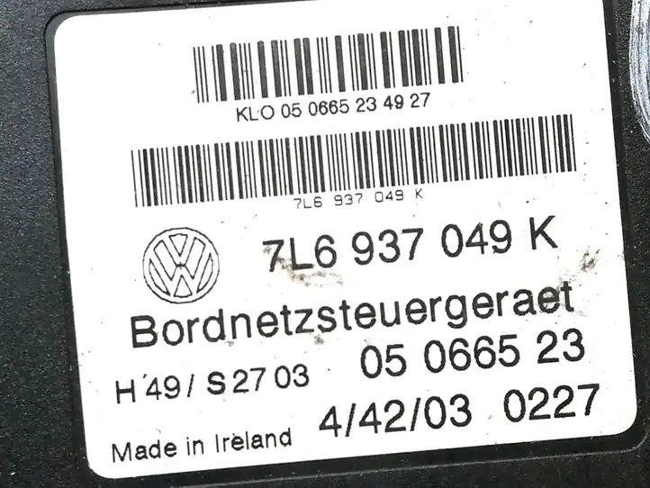 Volkswagen Touareg I (2002 - 2010) 7L6937049K Модуль комфорта — фото 5