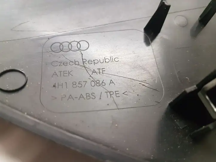 Audi A8 S8 D4 4H (2010 - 2014) 4H1857086A Боковая отделка панели приборов — фото 3